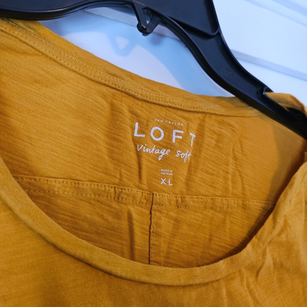 Lot of 3 Yellow Tops Womens Extra Large Cardigan Long Sleeve Short Mustard Soft‎ - Picture 15 of 16